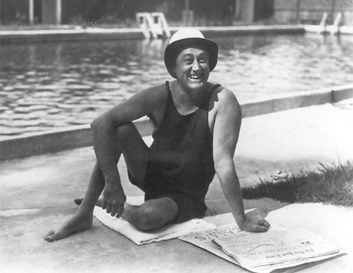 FDR first visited Warm Springs